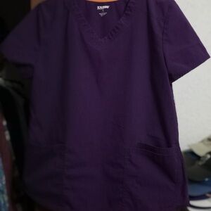 Purple Scrub Top